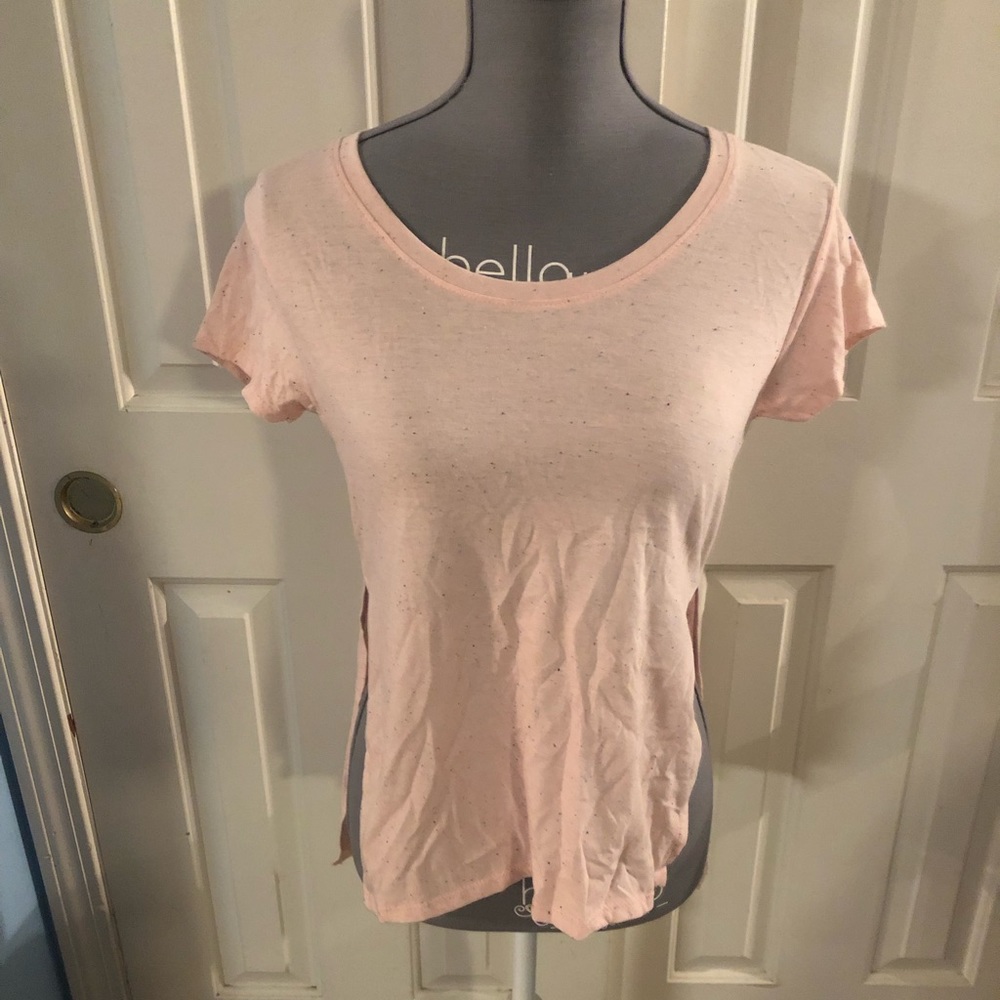 Pink shirt with speckles. New with tags
